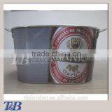 Cheapest Price Large Painted Metal Ice Bucket thumbnail-1