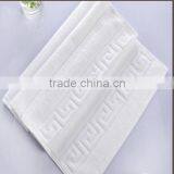 Greek Border Jacquard Towel White Hotel Towel