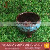 Garden Decor Ceramic Mini Succulent Plants Pots, Bonsai Pots China thumbnail-1