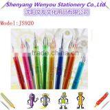 12 Colour Gel Pen Set Diamond Glitter Gel Ink Pen for School Student thumbnail-1