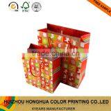 Wholesale Handmade Matt Lamination Christmas Packaging Gift Bags With Handles thumbnail-1