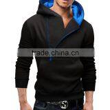 Daijun Oem Fashion Sweats Long Sleeve Any Colour Cheap High Quality Mens Side Zipper Hoody thumbnail-4
