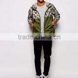 Daijun Oem 100%polyester Autumn Green Colour With Zipper Custom Long Sleeve Camo Jacket thumbnail-4