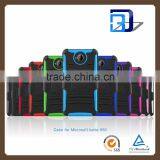 Hard Shock-Resistant Hybrid Cover Dual Layer Belt Clip Holster Kickstand Case for Microsoft Lumia 650