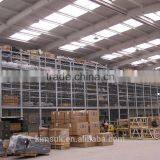 Orange/Blue Durable Material Storage Raflar Cold-roll Steel Mezzanine Rack Floor thumbnail-3