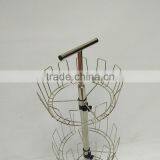 Sand Nickel Revolving Shoe Rack for 18 Pairs Shoes thumbnail-3