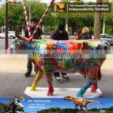 My Dino-C044 High Simulation Animal Model Outdoor Decoration Cows thumbnail-3