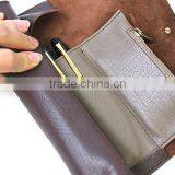 Boshiho Small Portable Rolling Leather Pen Pouch thumbnail-5