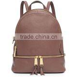 2015 Wholesale Girl Leather Handbag Backpack thumbnail-3