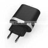 Factory Outlet Wall Charger Folding Plug Travel Charger 5V 2.4A Dual Port USB Wall Charger thumbnail-4