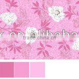 100% Polyester Pigment Print Microfiber Fabric