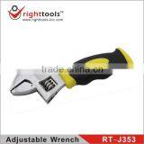 RIGHTTOOLS RT-J353 Professional Quality CR-V Adjustable SPANNER Wrench