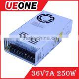 CHINA 250w Power Supply S-250-36 Swithching Power Supply