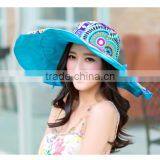Korean Version Summer Sun Hat Female Sun Hat Beach Hat Large Brimmed Sun Hat Outdoor UV thumbnail-5