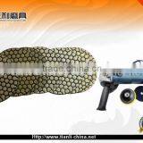 diamond flexible polish dry pad for marble&granite