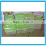 Plastic Bento Lunch Boxes,12 Pcs Preservation Box Set , Transparent Preserving Box