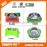 Pet Bowls Stainless Steel Dog Feeder Stand thumbnail-2