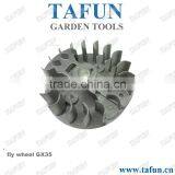 Gardening Tools Parts Chainsaw 4-troke Brush Cutter Machine GX35 Flywheel machine