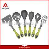 Wholesale High Quality 6pcs Colorful Handle Nylon Cookware Set thumbnail-6