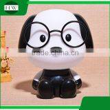 Plastic Decorative Cartoon DR. Dog Eye Protection Rechargeable Led Study Reading Desk Table Night Light Lamp thumbnail-5