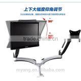 Wholesale H-Quaility Universal Two Head Desktop LCD Mount/LCD Table Bracket thumbnail-2