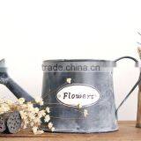 China Custom Black Promotional Indoor Decorative Metal Small Vintage Watering Can thumbnail-4