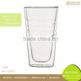 Hot Selling Handmade Pyrex Thin Glass Cup