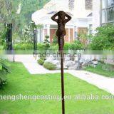 Cast Iron Garden Decoration Little Mermaid thumbnail-1