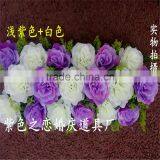 SJ0060051 2017 Hot Sale Silk and Plastic Flower Wall Indoor for Weeding Decoration thumbnail-3