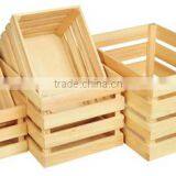 Manufacture Natural Wood Box for Storage for ZL-001 thumbnail-2