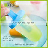 Set of 4 Plastic Ice Cream Stick Mould Ice Mold With Handle Ice Cube Machine thumbnail-3