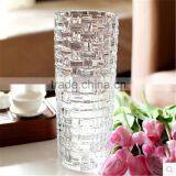 Straight Hape Glass Vase With Weave for Decoration&Gift thumbnail-3