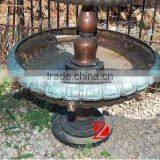 Bronze 3 Tier Lion Head Garden Water Fountain thumbnail-5