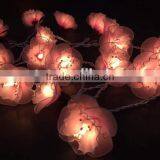 20 Pink Flower Fairy Garden Bedroom String Light thumbnail-3