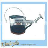 Galvanized Steel Watering Can With Copper Accents thumbnail-1