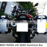 High Quailty SIKKIA QURO Motocycle Aluminiam Pannier Case Black thumbnail-1