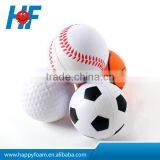 63mm PU Elastic Foam Custom Anti Stress Golf Ball thumbnail-2