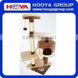 Wholesale Ebay Best Seller Deluxe Wood Cat Scratcher Toy Big Sisal Cat Tree thumbnail-3
