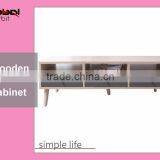 Model Design Living Room Table Cabinet With Drawer Wooden TV Cabinet thumbnail-1