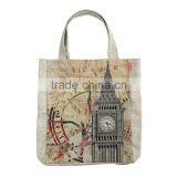 New Cotton Linen Retro Shopping Bag Shoulder Handbag thumbnail-4