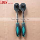 Steel Quick Release Hand Chromed Ratchet Socket Wrench With 3/8" Drive Size thumbnail-1