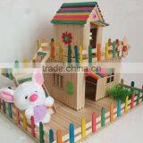 China Supplier Safe For DIY FSC Pazzle House Craft Stick For Kids thumbnail-2