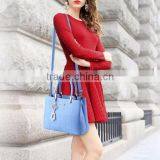 Small New Fashion PU Leather Women Lady's Tote Hand Bag Portable Shoulder Crossbody Bag thumbnail-6