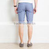 The British Summer Leisure Shorts Blue Slim Men Pants Trend Custom Made thumbnail-2