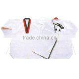 Red Black V Taekwondo Uniform White thumbnail-1