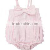 Boutique Baby Clothes 2017 Hot Sale Cotton Stripe Kid Clothing Pink Baby Clothes Romper Newborn thumbnail-2