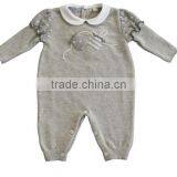 2014 Spring Factory Birds Applique Stripe Kids Baby Romper for Boys Jumpsuit thumbnail-1