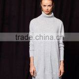 Unique Collar Long Line Cut Fashion Korean Sweaters Knitting Women Sweatshirt thumbnail-5