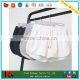 Trade Assurance Custom Breathable Cotton/polyester Plain Womens Gym Shorts thumbnail-2