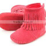 Handmade Soft Natural Leather Toddler Shoes Winter Boots thumbnail-4
